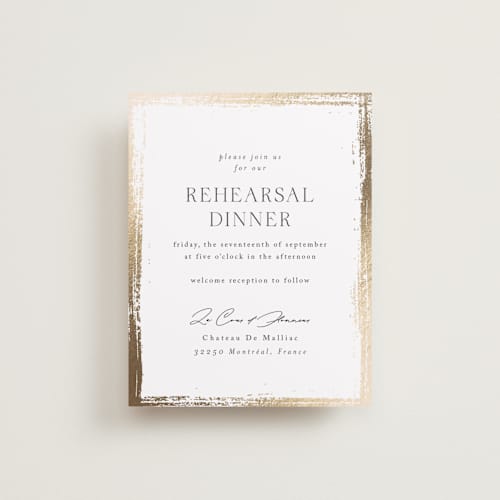 This is a silk enclosure cards with foil pressed by Kelly Schmidt called brushed edge printing on signature in standard