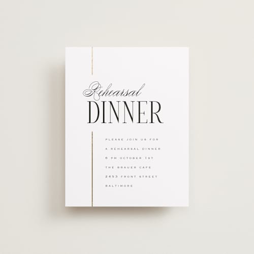 This is a silk enclosure cards with foil pressed by Laura Hankins called linear printing on signature in standard