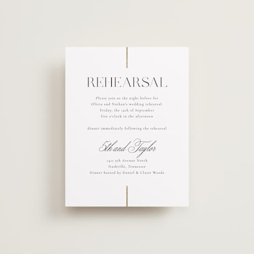 This is a spun sugar enclosure cards with foil pressed by Jessica Williams called aligned printing on signature in standard