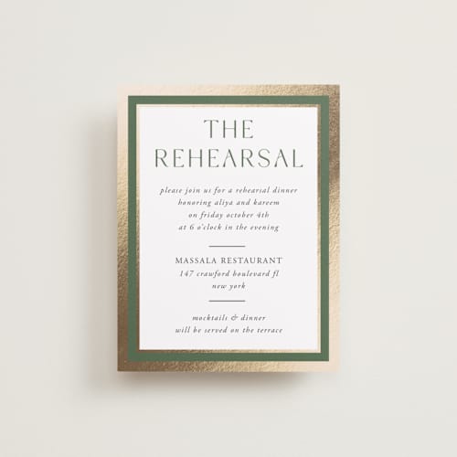 This is a evergreen enclosure cards with foil pressed by Oma N. Ramkhelawan called kareem printing on signature in standard