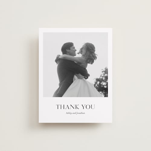 This is a porcelain thank you postcards with standard by Eric Clegg called have and hold printing on signature in postcard