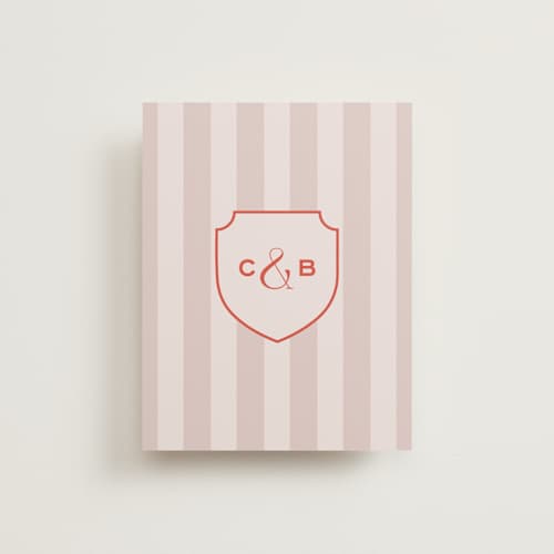 This is a verona sunset wedding thank you cards with standard by Megan Davis called racquet printing on strathmore in standard