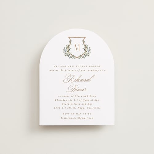 This is a lake reception cards with standard by Leah Bisch called arbour printing on signature in standard
