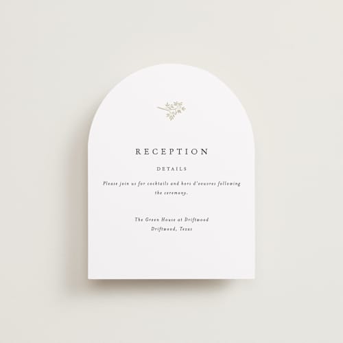 This is a cloud reception cards with standard by Design Lotus called sense and sensibility printing on signature in standard