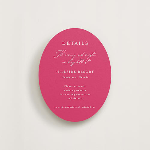 This is a peony enclosure cards with standard by Susan Moyal called romantic florals printing on signature in standard