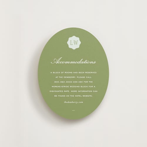 This is a forest enclosure cards with standard by Sara Hicks Malone called dewberry printing on signature in standard