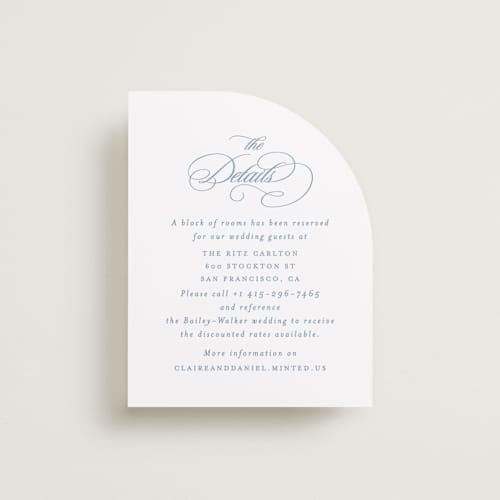 This is a sky enclosure cards with standard by Creo Study called aristocratic printing on signature in standard