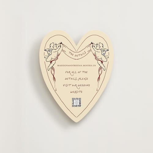 This is a antique insert cards with standard by Jenna Holcomb called vintage love printing on signature in standard