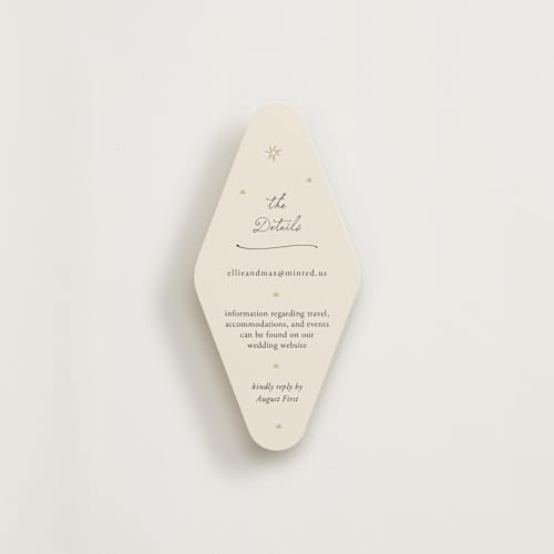 This is a noir insert cards with standard by Ani Somi called written in the stars printing on signature in standard