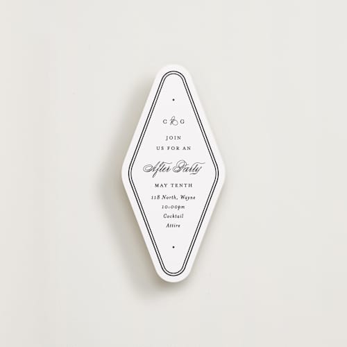 This is a tuxedo insert cards with standard by Carolyn MacLaren called timeless together printing on signature in standard