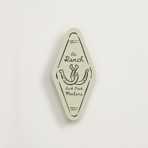 This is a cactus insert cards with standard by mo kelley called rustic ranch printing on signature in standard