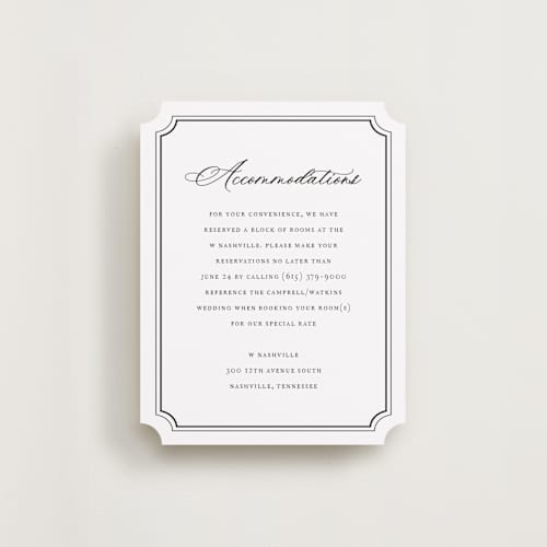 This is a onyx enclosure cards with standard by Jennifer Postorino called avery printing on signature in standard