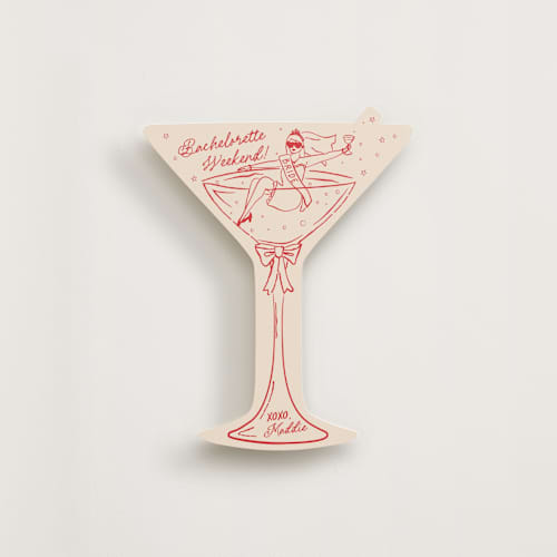 This is a rose insert cards with standard by Jennifer Lew called miss bride printing on signature in standard