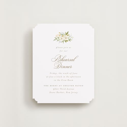 This is a chiffon reception cards with standard by Everett Paper Goods called avalon printing on signature in standard