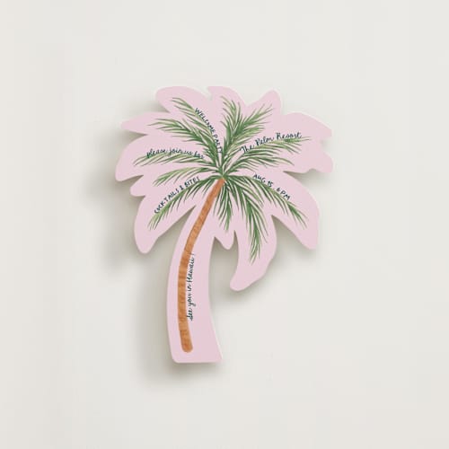 This is a flamingo insert cards with standard by Elly called summer printing on signature in standard