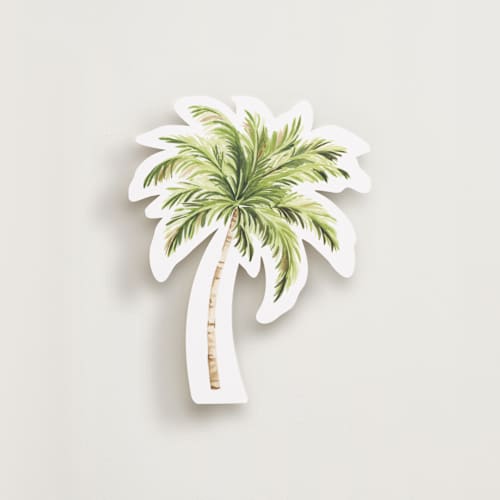 This is a artichoke insert cards with standard by Sarah Knight called palms printing on signature in standard