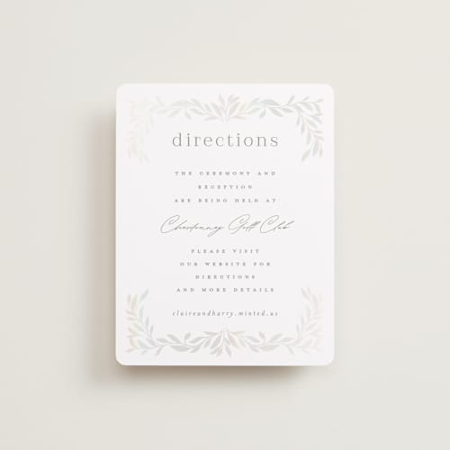 This is a cloud enclosure cards with gloss press by Ana Sharpe called clarity printing on signature in standard