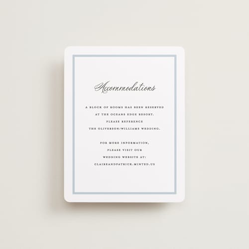 This is a hydrangea enclosure cards with standard by Carolyn MacLaren called dotted classic printing on signature in standard