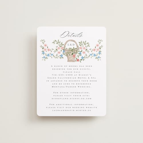 This is a spring enclosure cards with standard by Petra Kern called disney's once upon in a dream printing on signature in standard