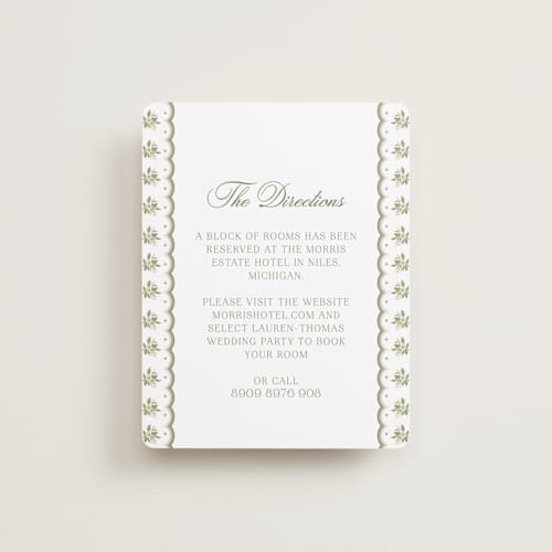 This is a petal enclosure cards with standard by Lisa Joanna Harrison called summer fields printing on signature in standard