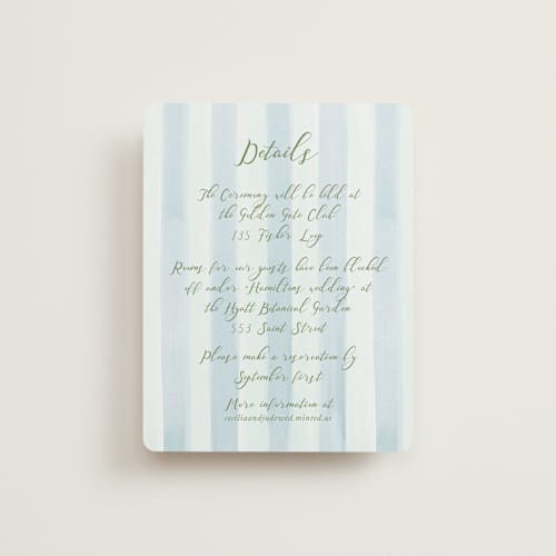 This is a celeste enclosure cards with standard by Pati Cascino called alento printing on signature in standard