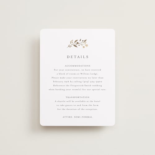 This is a cloudy enclosure cards with foil pressed by Jennifer Postorino called embrace printing on signature in standard