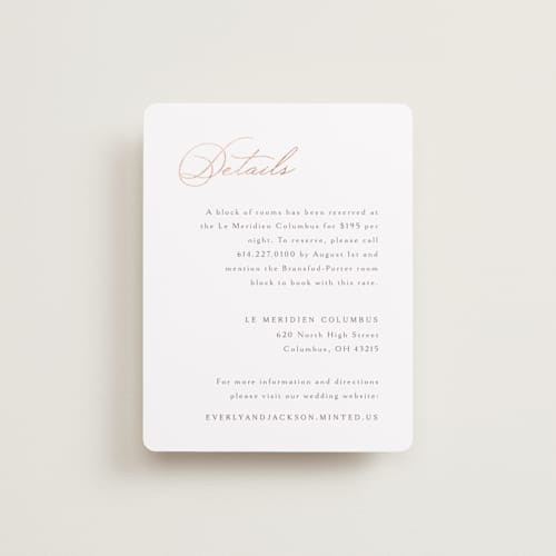 This is a snow enclosure cards with foil pressed by Kaydi Bishop called eternal printing on signature in standard