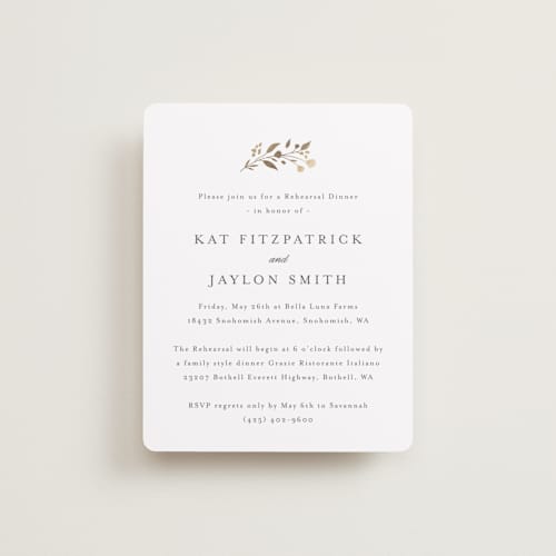 This is a cloudy enclosure cards with foil pressed by Jennifer Postorino called embrace printing on signature in standard