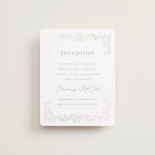 This is a cloud enclosure cards with gloss press by Ana Sharpe called clarity printing on signature in standard