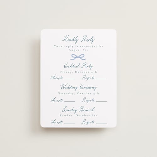 This is a summer rsvp cards with standard by Petra Kern called vineyard love printing on signature in standard