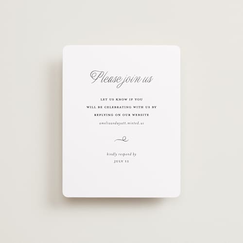 This is a snow rsvp cards with standard by Pixel and Hank called terra printing on signature in standard