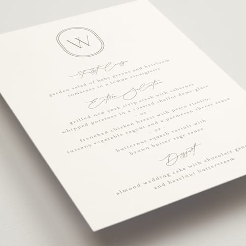 This is a latte menu cards with standard by Kristie Kern called the hudson printing on signature in standard