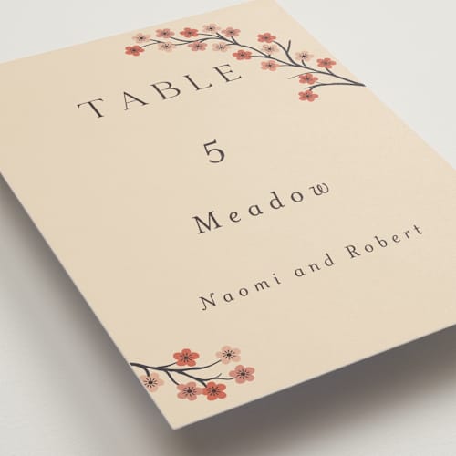 This is a rose table numbers with standard by Jennifer Holbrook called japanese textile printing on doublethick in standard