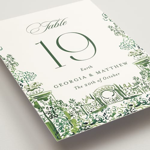 This is a sap table numbers with standard by Becky Nimoy called gates and pillars printing on doublethick in standard