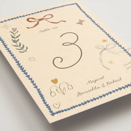 This is a magic table numbers with standard by Sumak Studio called pure magic printing on doublethick in standard