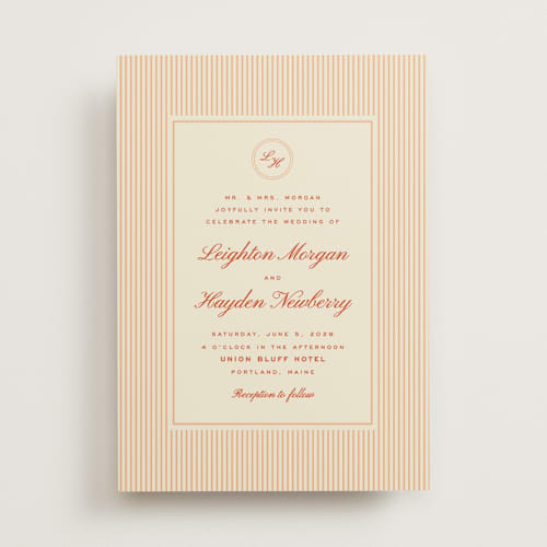 This is a spritz wedding invitations with standard by Ellen Schlegelmilch called hayden printing on signature in standard