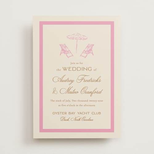 This is a peony wedding invitations with standard by Jackie Crawford called kitty hawk printing on signature in standard