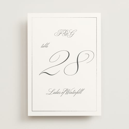 This is a sugar table numbers with foil pressed by chocomocacino called toulomotiri printing on doublethick in standard