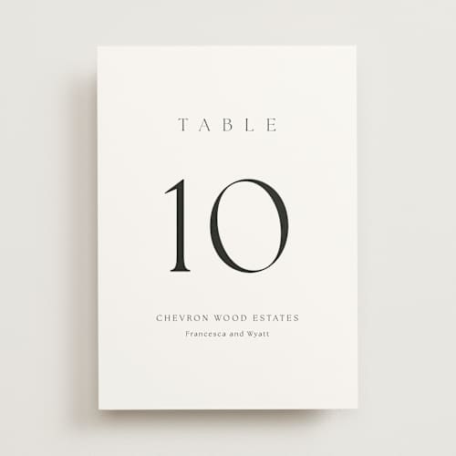 This is a cotton table numbers with standard by Stacey Meacham called circle monogram printing on doublethick in standard