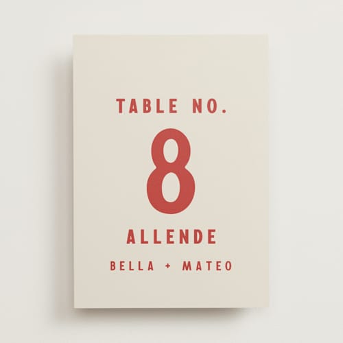 This is a sierra table numbers with standard by Ani Somi called coyota printing on doublethick in standard