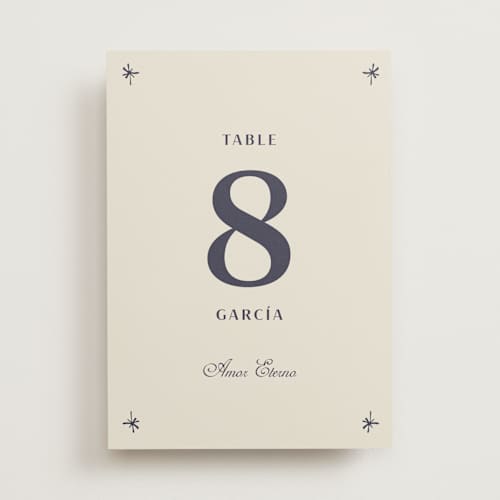 This is a indigo table numbers with standard by Ani Somi called milagro printing on doublethick in standard