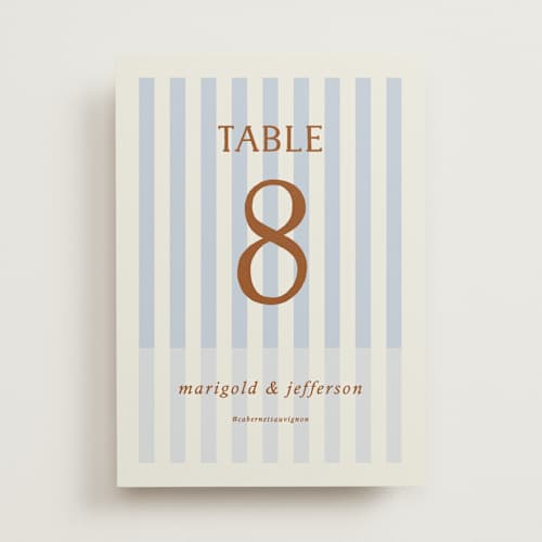 This is a wave table numbers with standard by Kelly Watkins called stripes printing on doublethick in standard