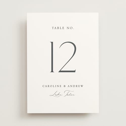 This is a cotton table numbers with standard by Vanessa Doyle called contemporary printing on doublethick in standard