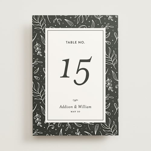 This is a cloud table numbers with standard by Pine Street Creative called as if a dream printing on doublethick in standard