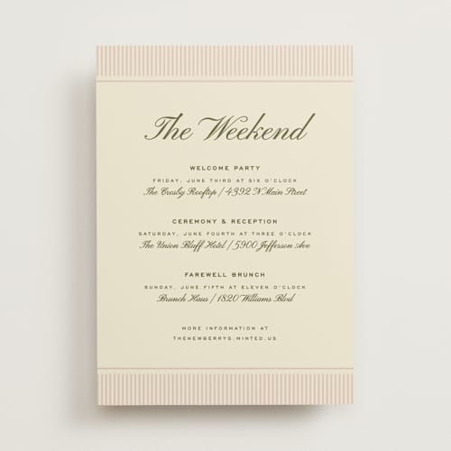 This is a blush ceremony reception essentials with standard by Ellen Schlegelmilch called hayden printing on signature in standard