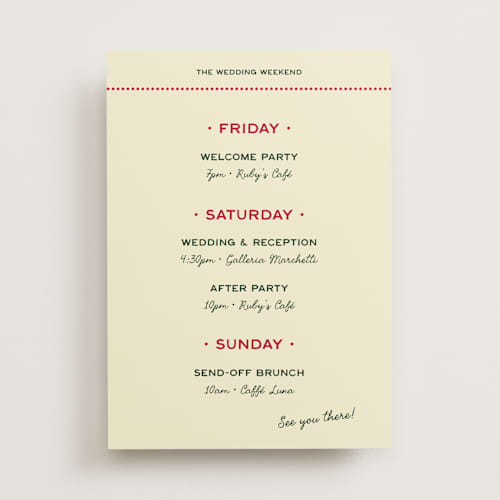 This is a pizzeria ceremony reception essentials with standard by Ani Somi called trattoria printing on signature in standard