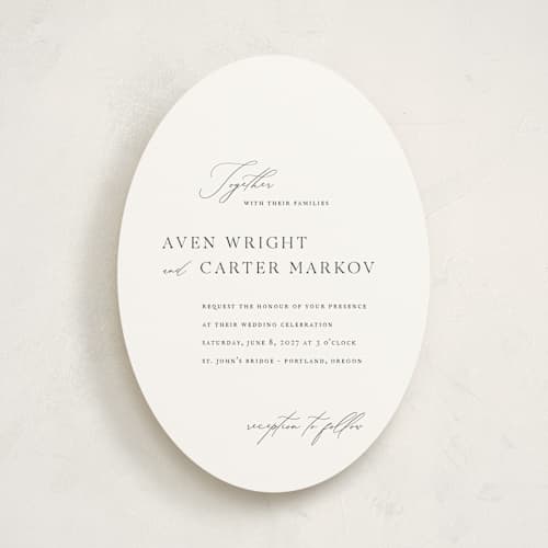 This is a ink wedding invitations with standard by Jennifer Postorino called storybook printing on signature in standard