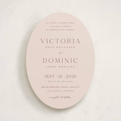 This is a sunset wedding invitations with standard by Kelly Schmidt called victoria printing on signature in standard