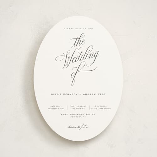 This is a dew wedding invitations with standard by Eric Clegg called modern romance printing on signature in standard