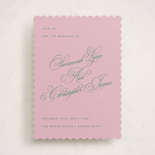 This is a strawberry wedding invitations with standard by Kelly Watkins called vivid printing on signature in standard